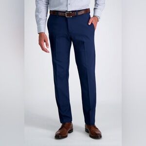 Haggar Men's Cool Right Performance Flex Dress Pants - Navy